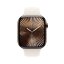 Apple Watch Series 10 46mm Cellular zlatý titan s hvězdně bílým sportovním řemínkem S/M