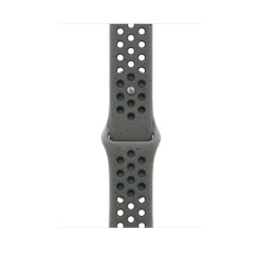 Apple Watch 46mm žhavě oranžový sportovní řemínek Nike - S/M