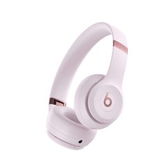 Beats Solo 4 – bezdrátová sluchátka na uši – červánkově růžová