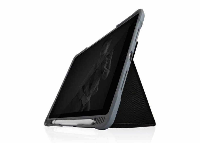 STM Dux Plus Duo - pouzdro na iPad 10,2″ (7., 8., 9. generace) - černé