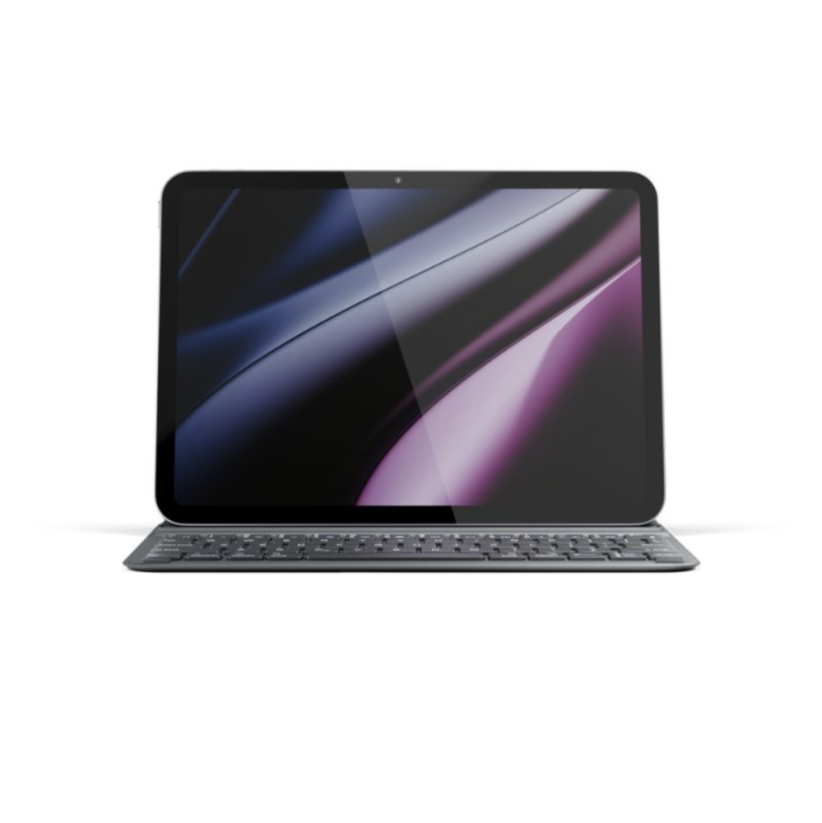 Epico Ultraboard ploché pouzdro s klávesnicí pro iPad 10,9" (10. a 11. generace) - česká/šedá