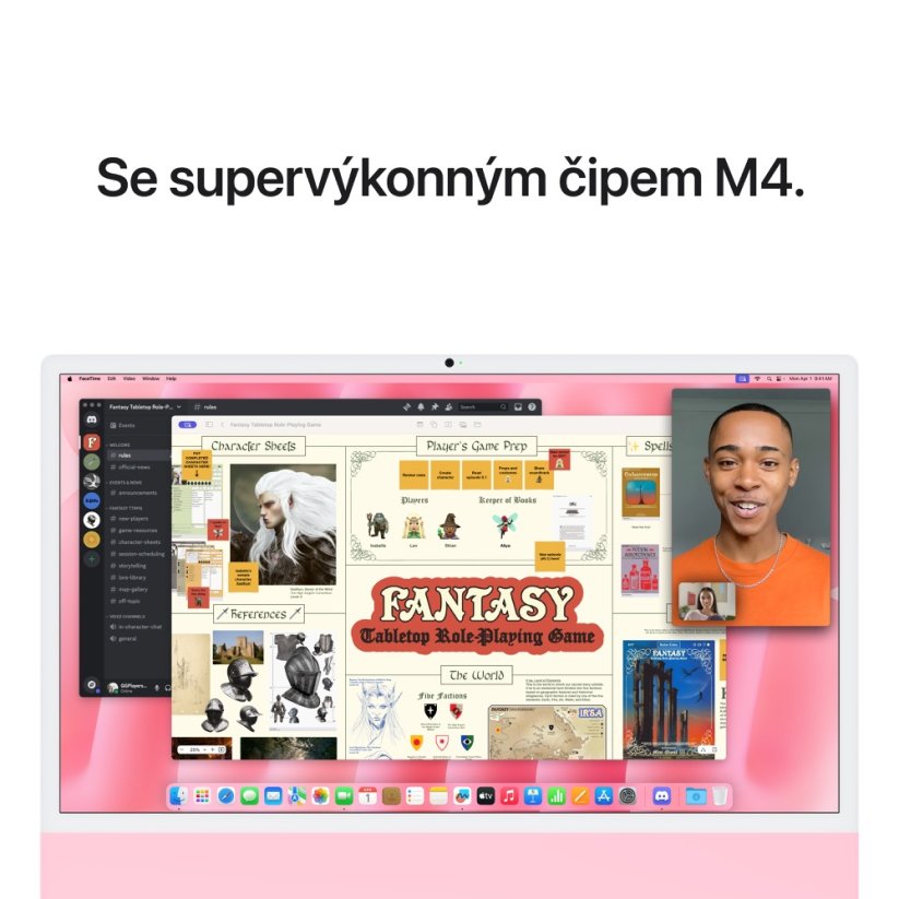 iMac 24" 4.5K Ret M4 10CPU/10GPU/24G RAM/512 SSD - růžový