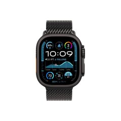 Apple Watch 49mm milánský tah z černého titanu - S