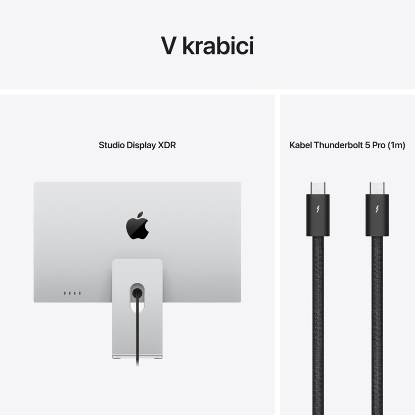 Apple Pro Display XDR - standardní sklo - adaptér držáku VESA