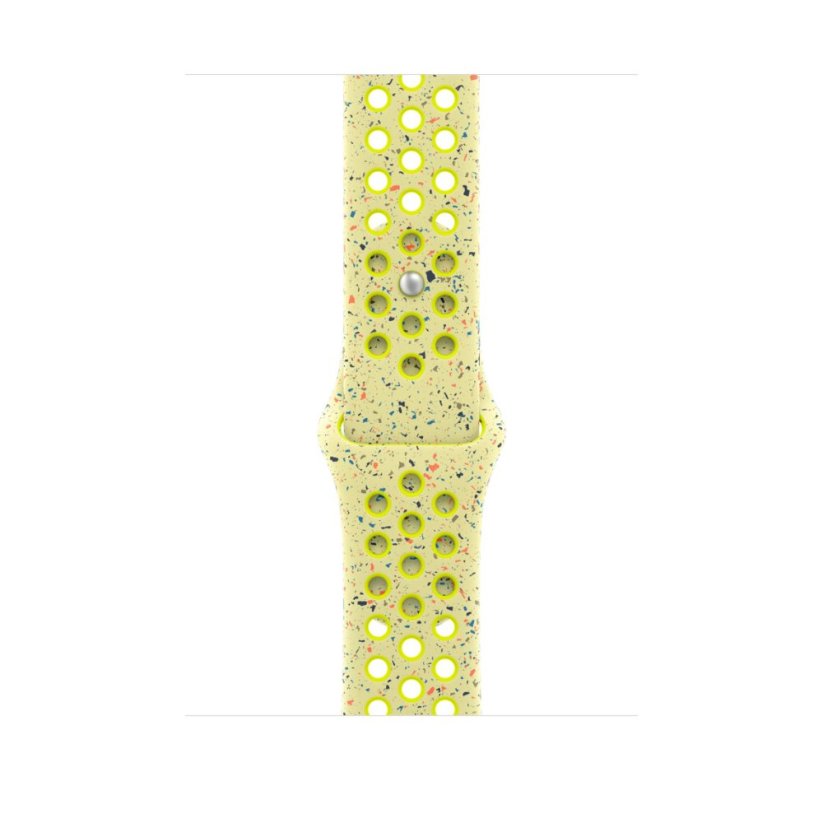 Apple Watch 46mm Volt Splash Nike sportovní řemínek - S/M