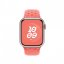 Apple Watch 41mm Žhavě oranžový sportovní řemínek Nike – S/M