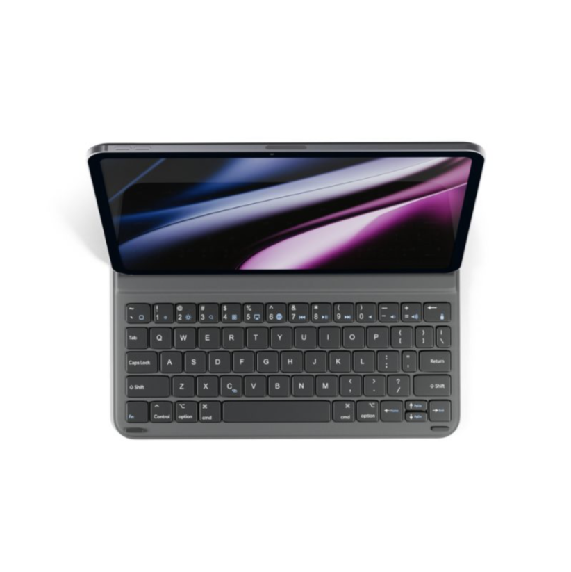 Epico Ultraboard ploché pouzdro s klávesnicí pro iPad 10,9" (10. a 11. generace) - česká/šedá
