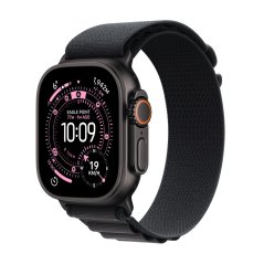 Apple Watch Ultra 3 49mm černý titan s černým alpským tahem S