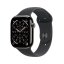 Apple Watch Series 11 Cellular 46mm šedý titan s černým sportovním řemínkem S/M