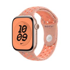 Apple Watch 46mm Alpenglow Pink Nike sportovní řemínek - S/M