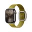 Apple Watch 42mm zelenožlutý řemínek s moderní přezkou - Medium