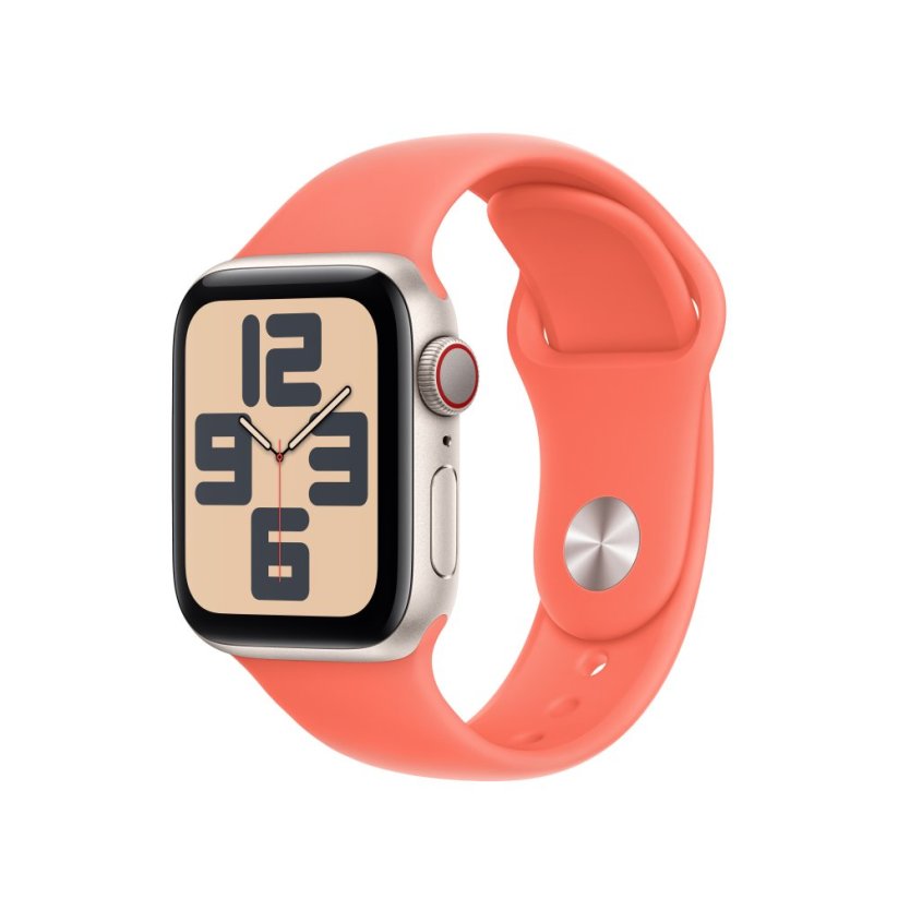 Apple Watch 40mm mandarinkový sportovní řemínek – M/L