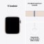 Apple Watch SE Cellular 40mm Hvězdně bílý hliník s hvězdně bílým provlékacím řemínkem