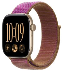 Apple 42mm provlékací sportovní řemínek - magentový