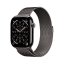 Apple Watch Series 11 Cellular 46mm šedý titan se šedým milánským tahem M/L