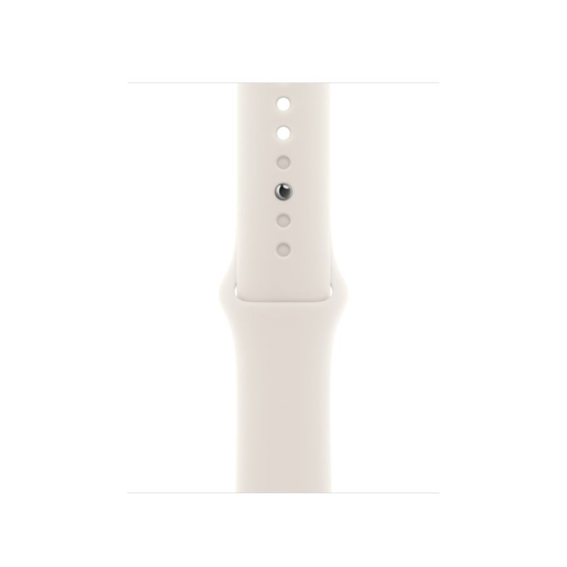 Apple Watch 42mm Hvězdně bílý sportovní řemínek - M/L