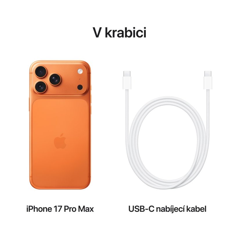 iPhone 17 Pro Max 256GB kosmicky oranžový