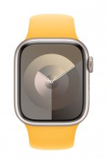 Apple Watch 41mm Paprskově žlutý sportovní řemínek - M/L