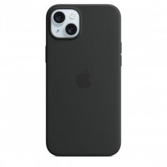 Apple Silikonový kryt s MagSafe na iPhone 15 Plus – černý
