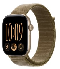 Apple 46mm provlékací sportovní řemínek - olivový