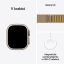 Apple Watch Ultra 2 49mm přírodní titan s žlutohnědým alpským tahem M