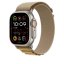 Apple Watch 49mm žlutohnědý Alpský tah - M - provedení z přírodního