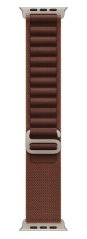 Apple 49mm alpský tah - burgundsky červený s přírodní titanovou sponou S