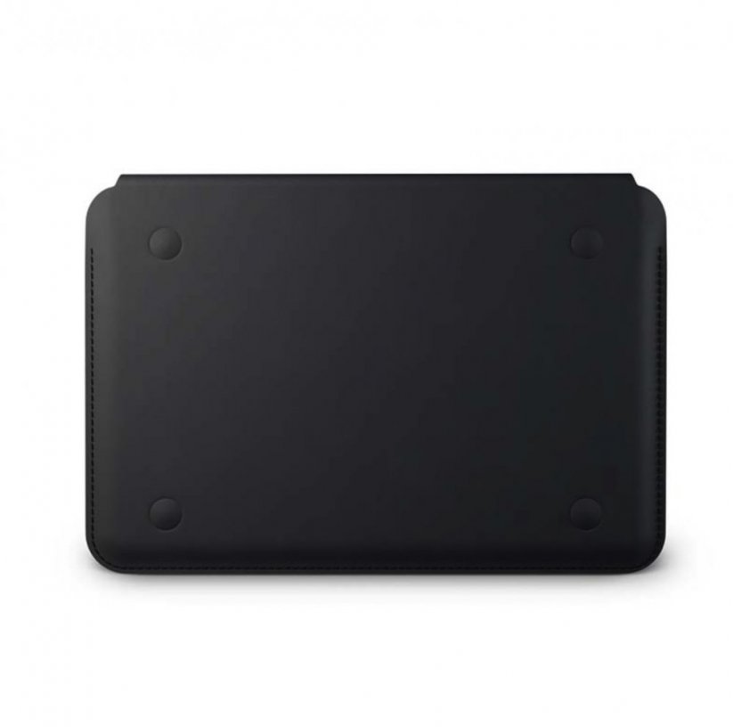 Epico Leather Sleeve kožený obal pro Apple MacBook Air/Pro 13" - černý