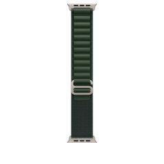 Apple Watch 49mm tmavě zelený Alpský tah - S - provedení z přírodního titanu