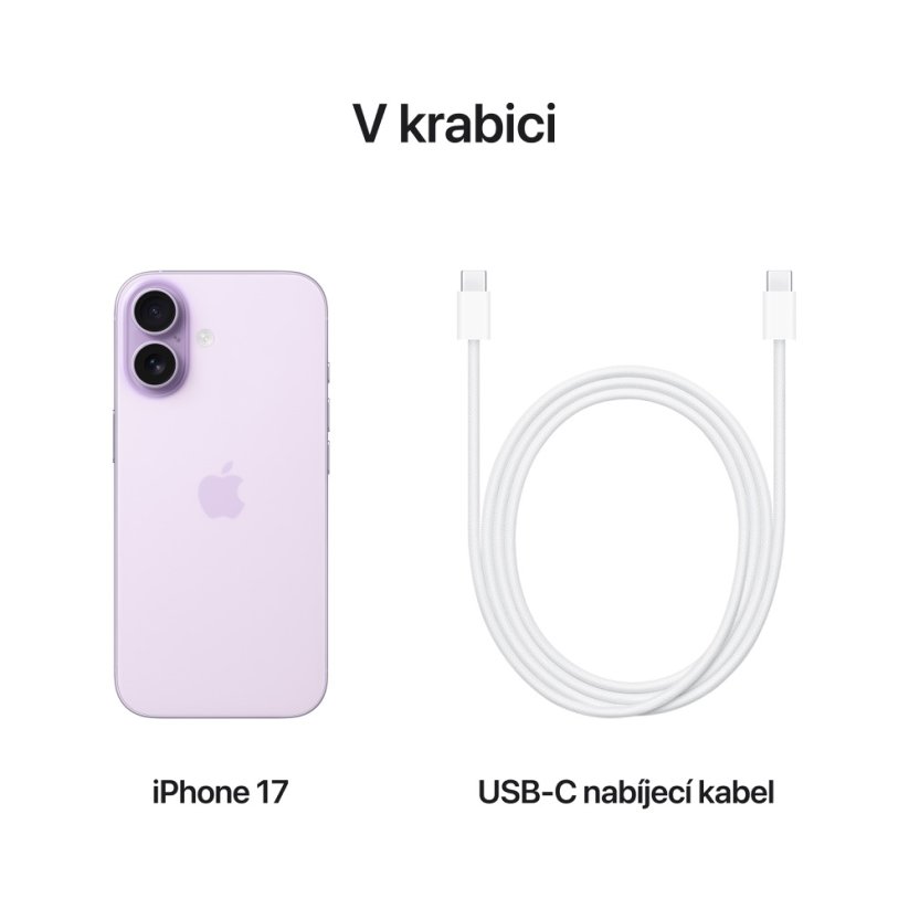 iPhone 17 256GB levandulový