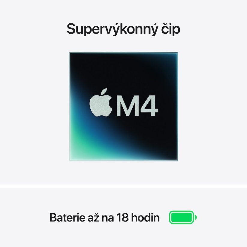 Apple MacBook Air 13"/M4/13,6"/2560x1664/24GB/512GB SSD/M4/Sequoia/Sky Blue/1R