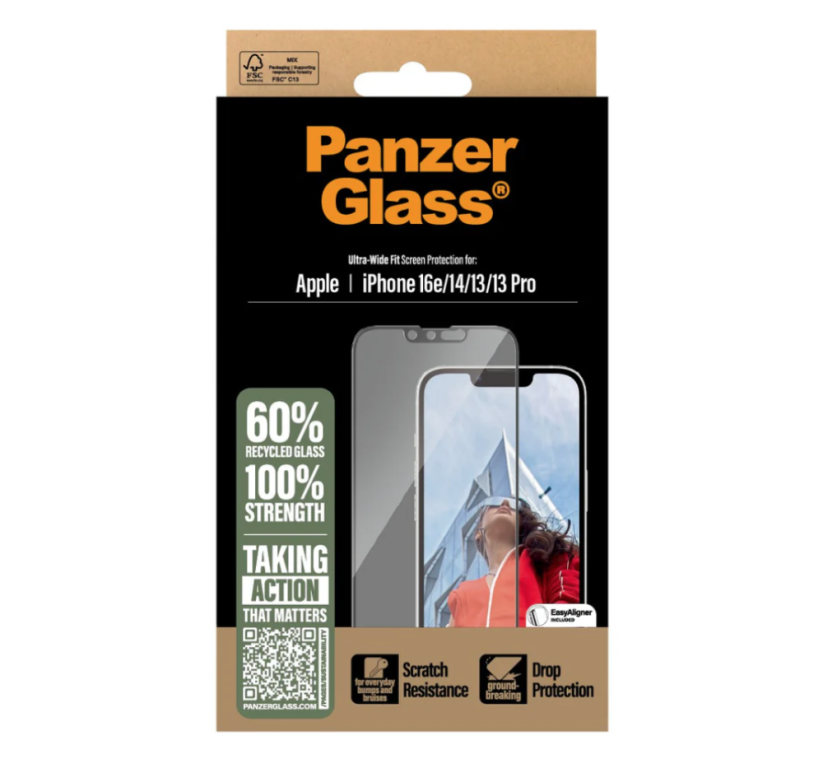 PanzerGlass - tvrzené sklo pro iPhone 16e