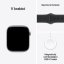 Apple Watch Series 11 Cellular 46mm vesmírně šedý hliník s černým sportovním řemínkem S/M