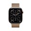 Apple Watch Series 11 Cellular 42mm zlatý titan se zlatým milánským tahem M/L