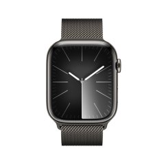 Apple Watch Series 9 Cellular 45mm Grafitově šedý nerez s grafitově šedým milánským tahem