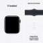 Apple Watch SE 44mm Temně inkoustový hliník s temně inkoustovým sportovním řemínkem - S/M