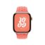 Apple Watch 42mm žhavě oranžový sportovní řemínek Nike - S/M