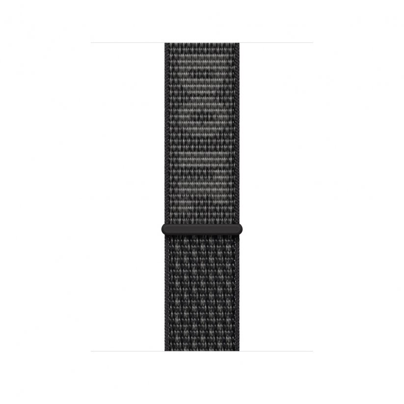 Watch 41mm černo‑sněhobílý provlékací sportovní řemínek Nike