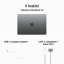 Apple MacBook Air 13'' M3 8C CPU/10C GPU/16G/512 SSD - Vesmírně šedá