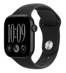 Apple 42mm sportovní řemínek - černý M/L