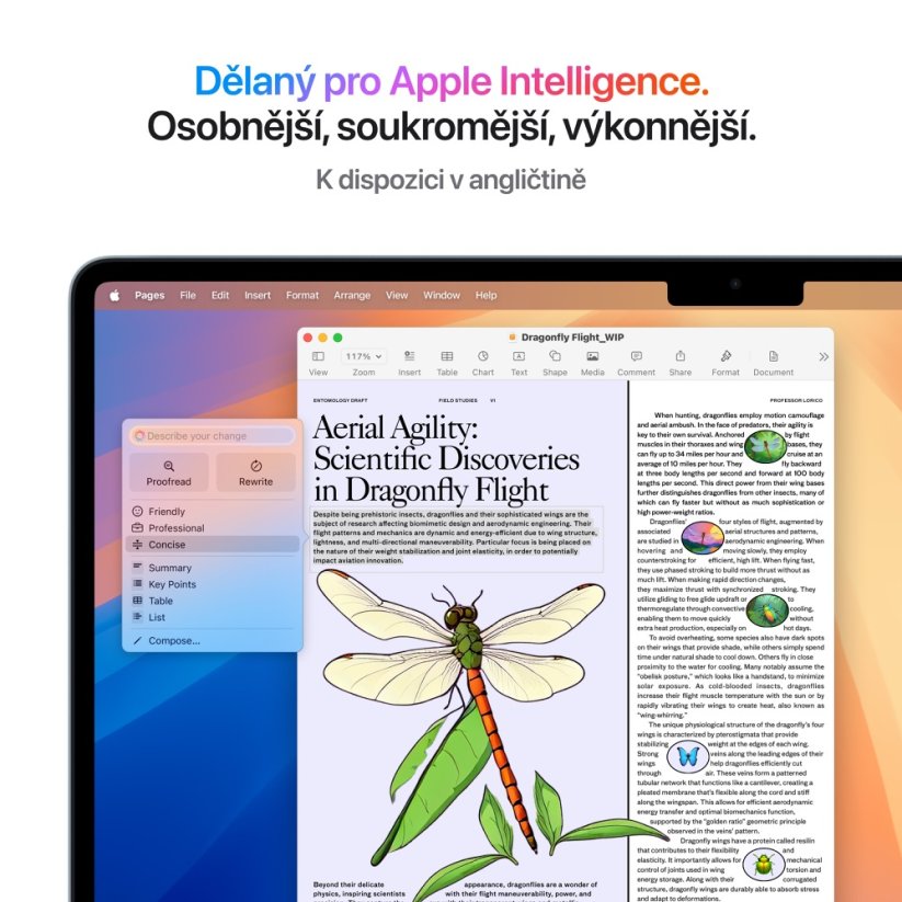 MacBook Air 15″ M4 10C CPU/10C GPU/16G/512 - Blankytně modrý