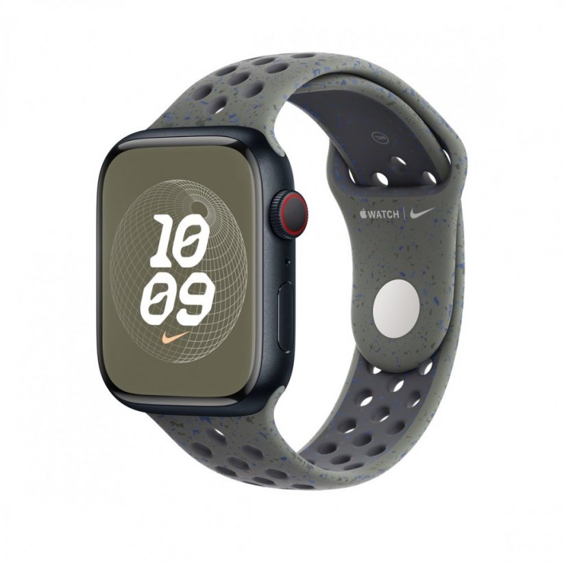 Apple Watch 45mm Cargo khaki sportovní řemínek Nike – M/L