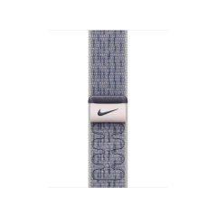 Apple Watch 42mm šedo-modrý provlékací sportovní řemínek Nike