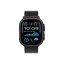 Apple Watch 49mm milánský tah z černého titanu - S