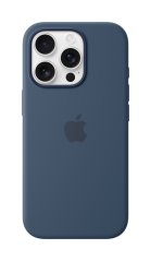 Apple Silikonový kryt s MagSafe na iPhone 16 Pro – denimový