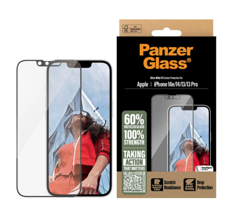 PanzerGlass - tvrzené sklo pro iPhone 16e