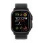 Apple Watch Ultra 2 49mm černý titan s černým trailovým tahem M/L