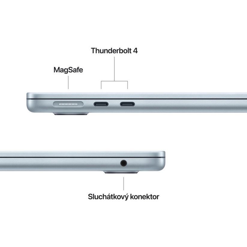 MacBook Air 13″ M5 10C CPU/10C GPU/24G/1T SSD -  blankytně modrý