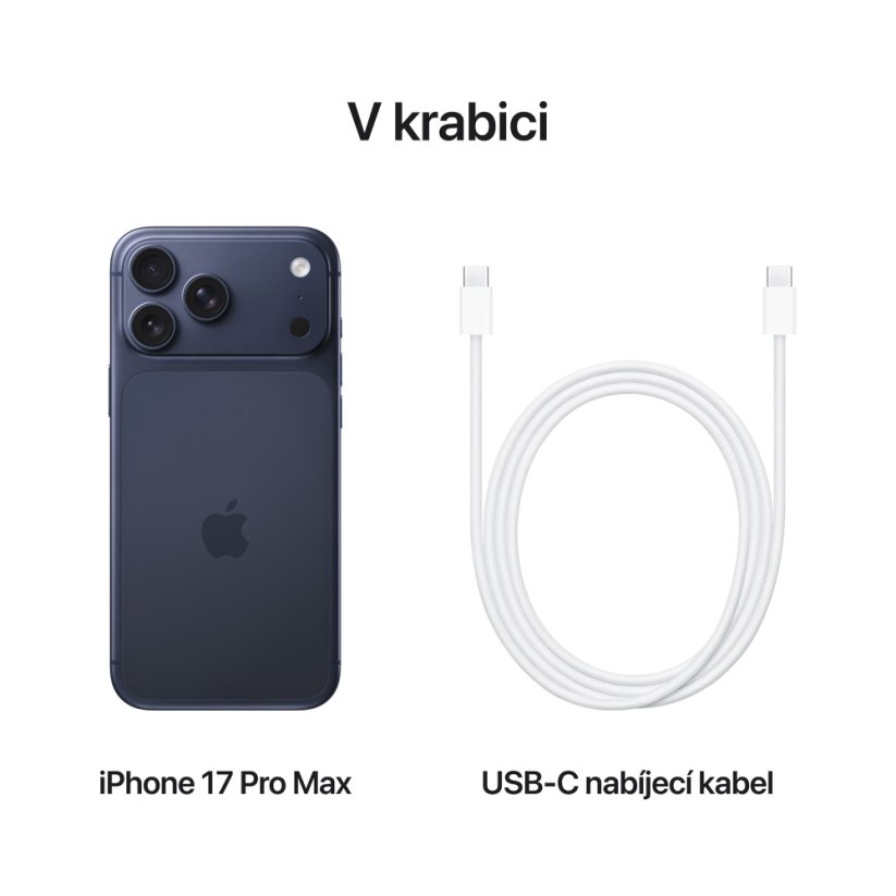 iPhone 17 Pro Max 2TB temně modrý