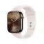 Apple Watch Series 10 42mm Cellular zlatý titan s hvězdně bílým sportovním řemínkem S/M